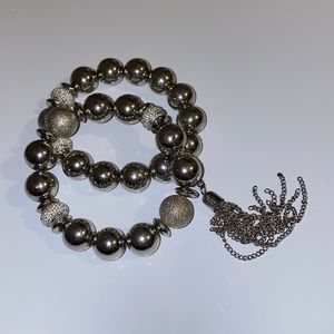 Silver bracelets